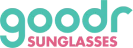 Goodr sunglasses logo in color